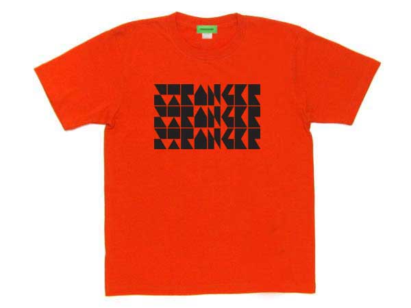A/~ STRANGER T-shirt ORANGE
