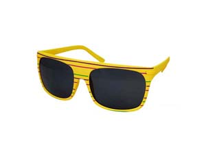 cc-ew-bfs-y-sm BEAM FLATTOP SUNGLASS YELLOW