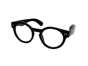 cc-ew-cb-bk-cl CLASSIC BOSTON CLEAR LENS BLACK