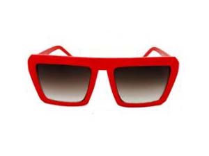 cc-ew-cts-r-sm CRAZY TV SUNGLASS RED