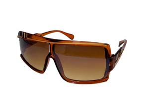 cc-ew-cas-br-sm CZ ASYMMETRY SUNGLASS BROWN