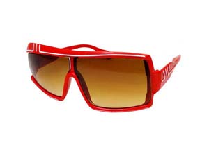 cc-ew-cas-r-sm CZ ASYMMETRY SUNGLASS RED