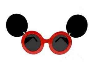 cc-ew-fums-r-bk FLIP-UP MICKY SUNGLASS RED