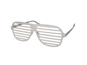 cc-ew-ss-sl SHUTTER SHADES METAL SILVER