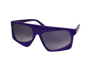 cc-ew-sas-ppl-sm SLANT ASYMMETRIC SUNGLASS PURPLE