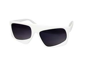 cc-ew-sas-wh-sm SLANT ASYMMETRIC SUNGLASS WHITE