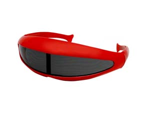 cc-ew-sp-r-bk SPACE SUNGLASS RED