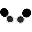 cc-ew-fums-wh-bk FLIP-UP MICKY SUNGLASS WHITE