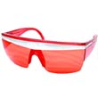 cc-ew-gvs-r-clr GAGA V SUNGLASS CLEAR RED