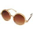 cc-ew-r1s-br-sm ROUND 1321 SUNGLASS BROWN