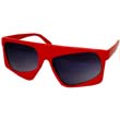 cc-ew-sas-r-sm SLANT@ASYMMETRIC SUNGLASS RED