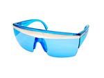 GAGA V SUNGLASS CLEAR BLUE