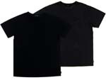30's DESIGN POCKET T-shirt 2pc SET BLACK/CHARCOAL