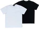 30's DESIGN POCKET T-shirt 2pc SET WHITE/BLACK