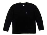 POCKET T-shirt BLACK L/S