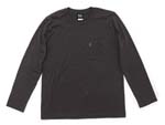 POCKET T-shirt CHARCOAL L/S