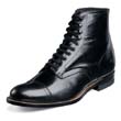 sa-bk STACY ADAMS DRESS BOOTS BLACK