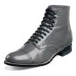 sa-gy STACY ADAMS DRESS BOOTS GREY